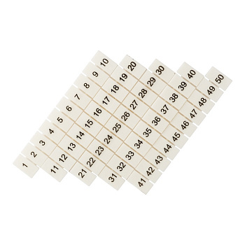 Маркеры для JXB-ST 6 с нумерацией 1-50 (10 шт.) EKF PROxima во Владивостоке