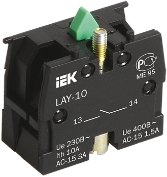 Контактный блок 1з для серии LAY5 IEK во Владивостоке