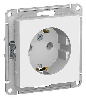 Розетка одинарная AtlasDesign SE с з/к лотос во Владивостоке