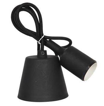 Патрон Е27 силиконовый со шнуром 1м черный IN HOME во Владивостоке