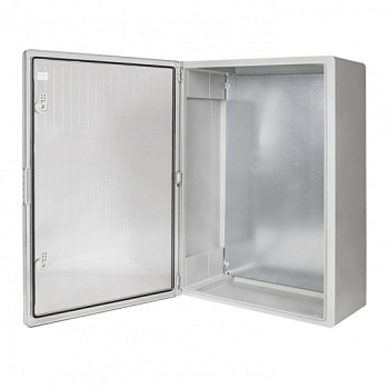 Щит пластиковый с монтажной платой прозрачная дверь 800х600х260 мм IP65 EKF PROxima во Владивостоке
