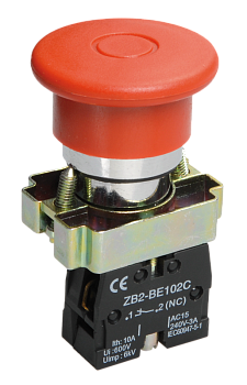 Кнопка управления LAY5-BT42 "Грибок" аварийная с фиксацией IEK во Владивостоке