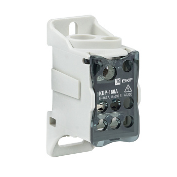 Блок распределительный КБР на DIN-рейку и монтажную панель 160A EKF PROxima во Владивостоке