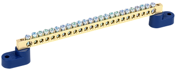 Шина N "ноль" на двух угловых изоляторах ШНИ-6х9-24-У2-С IEK во Владивостоке