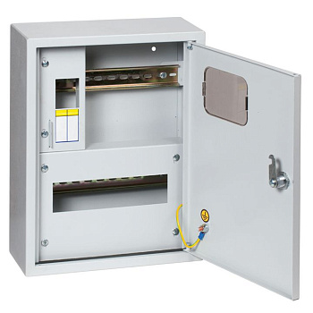 Щит учетно-распределительный навесной ЩУРн-1/12 счетчик на дин-рейку 360x280x110 IP31 EKF Proxima  – купить щиты пластиковые, металлические оптом и в розницу  Щит учетно-распределительный навесной ЩУРн-1/12 счетчик на дин-рейку 360x280x110 IP31 EKF Proxima во Владивостоке