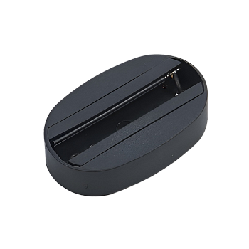 Стационарное крепление CKB90-BL 90мм для трековых светильников черное IN HOME во Владивостоке