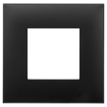 Рамка Avanti "Черный матовый", 1 пост (2 мод.) DKC во Владивостоке