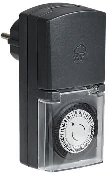 РТМ-4 Розетка-таймер механический 30мин 24ч 48on/off 16А IP44 IEK во Владивостоке