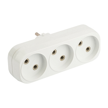 Разветвитель EKF PROxima 3 гнезда плоский 6А 250B во Владивостоке