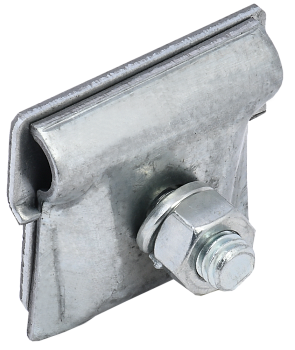 Держатель проводника круглого 6-10мм фальц 0,6-3мм оц. сталь IEK  – купить насосы, мотокультиваторы, строительное оборудование оптом и в розницу  Держатель проводника круглого 6-10мм фальц 0,6-3мм оц. сталь IEK во Владивостоке