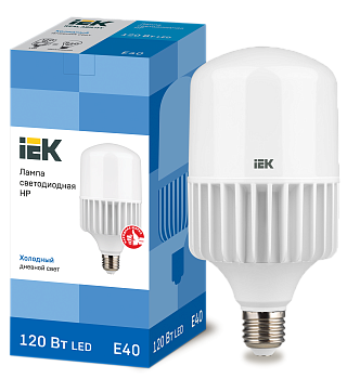 Лампа LED HP 120Вт 230В 6500К E40 IEK  – купить лампы всех видов оптом и в розницу  Лампа LED HP 120Вт 230В 6500К E40 IEK во Владивостоке
