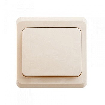 Выключатель одноклавишный ЭТЮД SE крем во Владивостоке