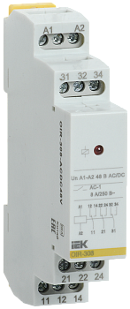 Реле промежуточное OIR 3 контакта 8А 48В AC/DC IEK во Владивостоке