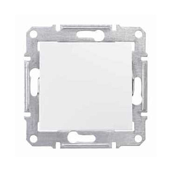 Выключатель одноклавишный SEDNA Schneider Electric белый во Владивостоке