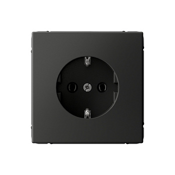 ARTGALLERY РОЗЕТКА с заземлением, 16А, механизм, БАЗАЛЬТ во Владивостоке