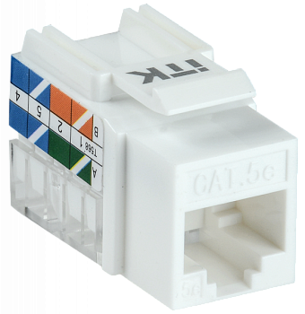 ITK Модуль Keystone Jack кат.5E UTP 110 IDC 90 град. во Владивостоке