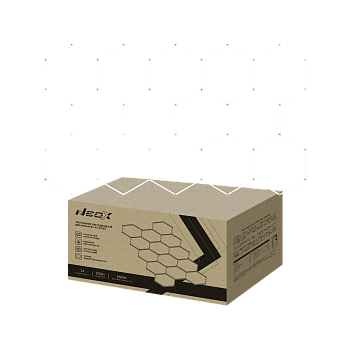 Светильник светодиодный ДБО-HEXAGON 14С-57065 570Вт 230В 6500К 14 сот 0.5м шнур с вилкой 4027х2325мм NEOX во Владивостоке