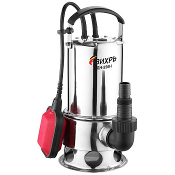 Дренажный насос ДН-550Н Вихрь (нержавейка) во Владивостоке