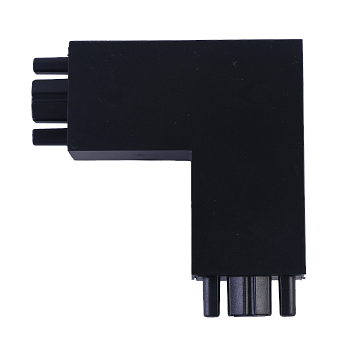 Коннектор шинопровода угловой AC-B-TL черный серии TOP-LINE IN HOME во Владивостоке