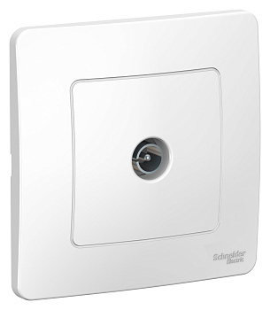 Розетка телевизионная BLANCA SE белая во Владивостоке