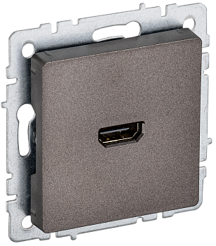 Розетка HDMI BRITE IEK бронза во Владивостоке