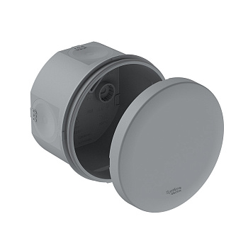 Коробка распред с мембран ввод IP66 Ø80x50 серая со стик под пистолет MultiBox во Владивостоке