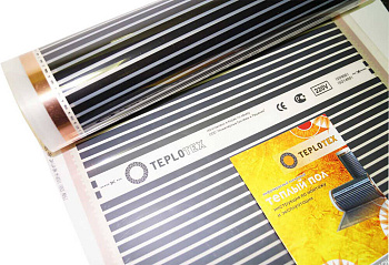 Теплый пол TEPLOTEX пленочный 1м 1м/п  – купить обогреватели, конвекторы, теплый пол оптом и в розницу  Теплый пол TEPLOTEX пленочный 1м 1м/п во Владивостоке