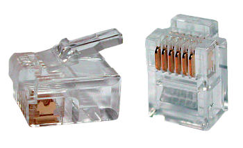 ITK Разъём RJ12 UTP для кабеля кат.3 6P4C во Владивостоке