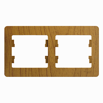 Рамка двойная Glossa SE дуб во Владивостоке