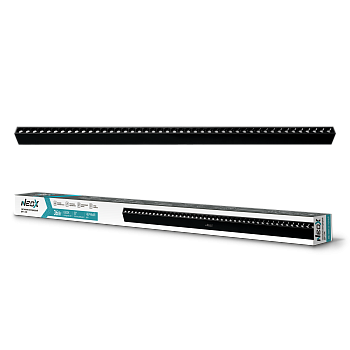 Светильник светодиодный ДБО-L-LINE 36Вт 230В 30гр 6500К 3420Лм 95лм/Вт черный IP40 NEOX  – купить кабель и провод оптом и в розницу  Светильник светодиодный ДБО-L-LINE 36Вт 230В 30гр 6500К 3420Лм 95лм/Вт черный IP40 NEOX во Владивостоке