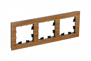 Рамка тройная AtlasDesign Nature SE бамбук во Владивостоке