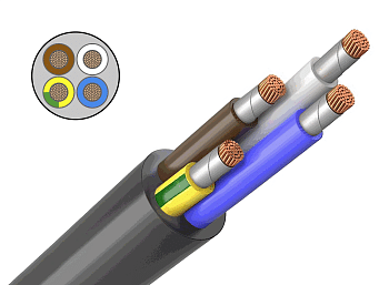 Кабель КГ-ХЛ 3х25+1х10 во Владивостоке