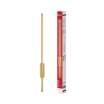 Светильник светодиодный ESTETIKA LUV-80B-40GL 15Вт 230В 4000K 1050Лм 800х50x25 золото IN HOME во Владивостоке