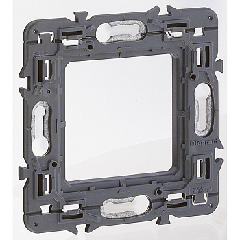 Суппорт Legrand MOSAIC 2 модуля для крепления на винтах белый во Владивостоке