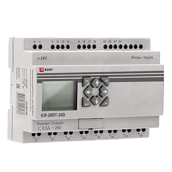 Программируемое реле 20 входов/выходов т с дисплеем 24В PRO-Relay EKF PROxima во Владивостоке