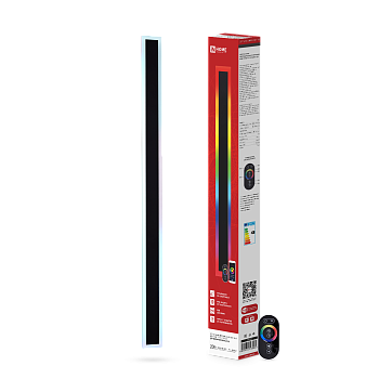 Светильник уличный светодиодный ДБУ MARS60-20RGB-SMART-ВL 20Вт 600x80 с пультом ДУ IP54 черный IN HOME во Владивостоке