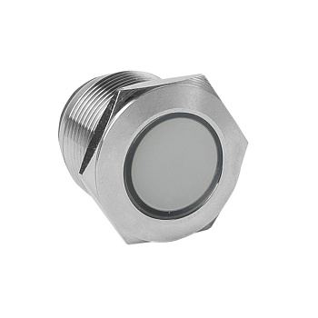 Лампа белая сигнальная S-Pro67 19 мм 230В EKF PROxima  – купить силовое и модульное оптом и в розницу  Лампа белая сигнальная S-Pro67 19 мм 230В EKF PROxima во Владивостоке