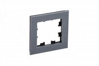 Рамка одинарная AtlasDesign Nature SE мрамор айс грей во Владивостоке