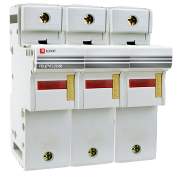 Предохранитель-разъединитель для ПВЦ 22x58 3P (с индикацией) EKF PROxima во Владивостоке