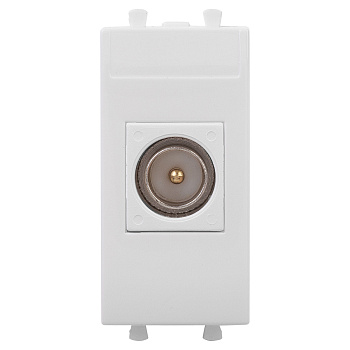 Розетка TV одиночная мод., Avanti "Белое облако", 1 модуль DKC во Владивостоке
