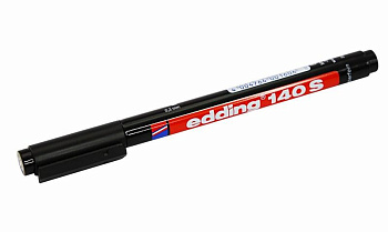 Маркер перманентный Edding-140 S 0.3мм (для пленок и ПВХ) чёрный  – купить  ручной и электроинструмент оптом и в розницу  Маркер перманентный Edding-140 S 0.3мм (для пленок и ПВХ) чёрный во Владивостоке