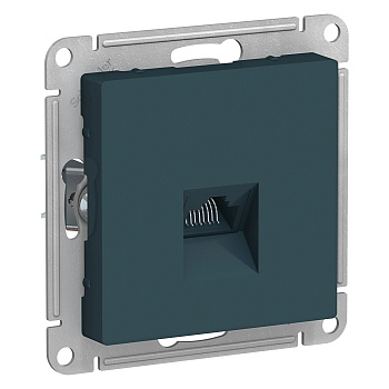 Розетка компьютерная AtlasDesign SE изумруд во Владивостоке