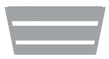 Пластрон FORT высотой 500мм под 2 уровня модульного автоматического выключателя для шкафа шириной 800мм (3шт.) EKF PROxima во Владивостоке