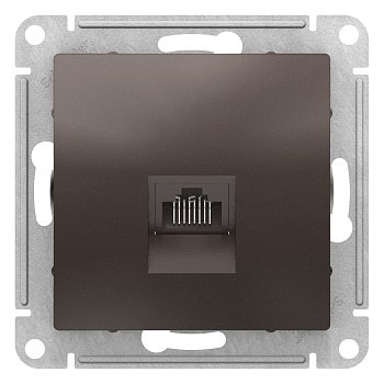 Розетка компьютерная AtlasDesign SE мокко во Владивостоке