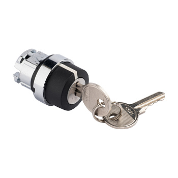 Исполнительный механизм переключателя ХB4 на 3 положения с замком, возвратный без фиксации, EKF PROxima во Владивостоке