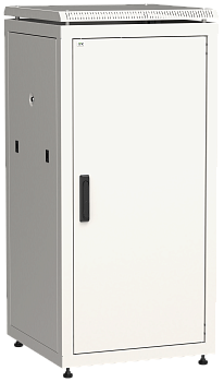 ITK Шкаф сетевой 19" LINEA N 24U 600х600 мм металлическая передняя дверь серый во Владивостоке