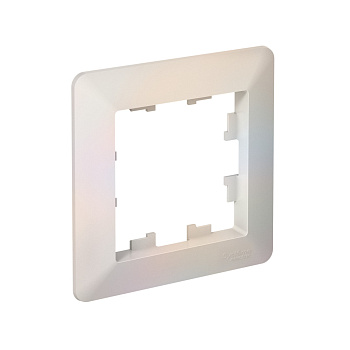 Рамка одинарная AtlasDesign AIR SE жемчуг/дымчатая белая во Владивостоке