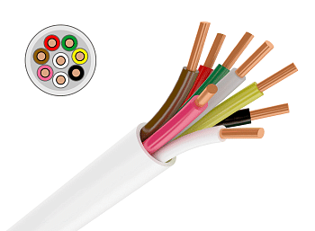 Кабель КСПВ  8х0,5 ГОСТ  – купить кабель и провод оптом и в розницу  Кабель КСПВ  8х0,5 ГОСТ во Владивостоке