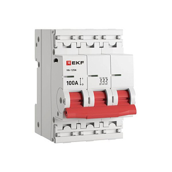 Выключатель нагрузки ВН-125N 3Р 100А PROXIMA EKF во Владивостоке