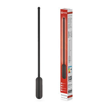 Светильник светодиодный ESTETIKA LUV-60A-40BL 10Вт 230В 4000K 700Лм 600х50x25 черный IN HOME во Владивостоке